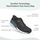 Coral Orthopedic Women's Sneakers with Arch Support and Cushioned Comfort
