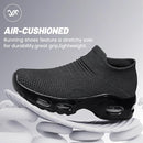 Women's Slip-On Walking Shoes with Air Cushion for Work and Nursing Comfort