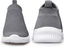 Women's Lightweight Pull-On Walking Sneakers with Breathable Knit Upper