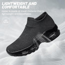 Women's Slip-On Walking Shoes with Air Cushion for Work and Nursing Comfort