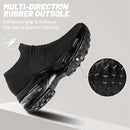 Women's Slip-On Walking Shoes with Air Cushion for Work and Nursing Comfort