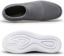 Women's Lightweight Pull-On Walking Sneakers with Breathable Knit Upper